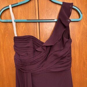 David's Bridal Prom Formal Gown Size 4 Purple